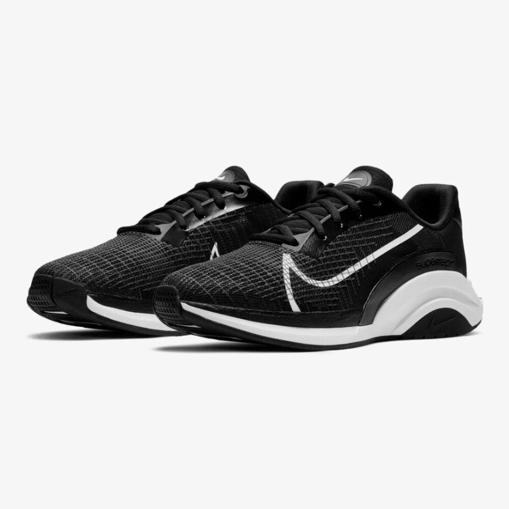 Women's Nike SuperRep Surge, Size 9, Black/White